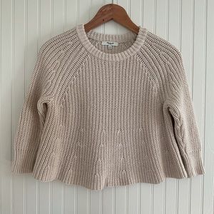 Madewell Swing Crop Sweater